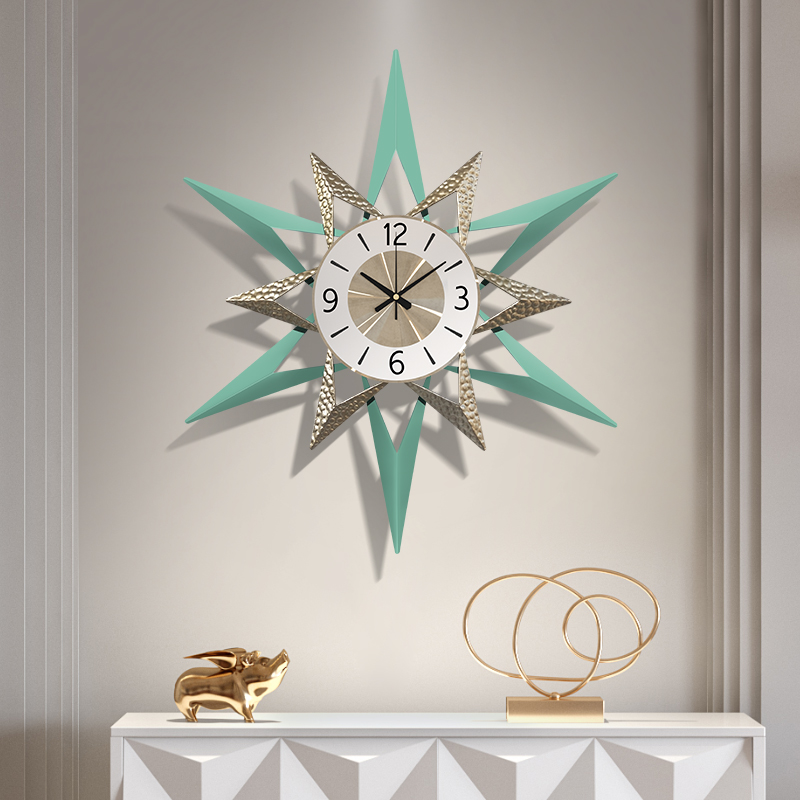 Lighting Home Decor Wall Clocks - ساعة حائط كبيرة الحجم 80 سم