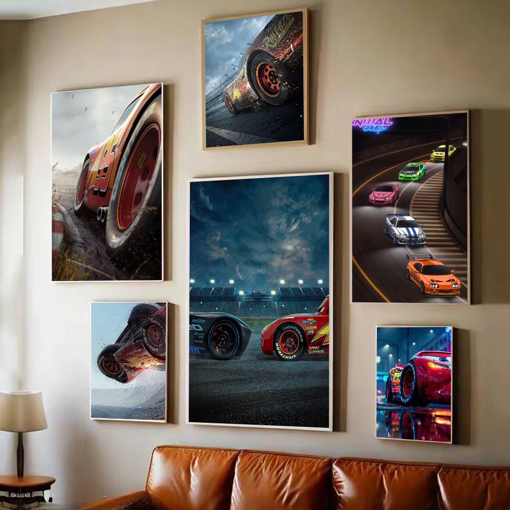 Lighting Mcqueen Decor - سيارات 3 فيلم البرق ماكوين ملصق