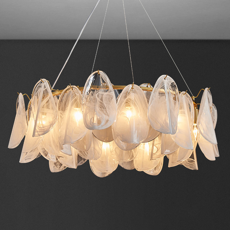 Lighting Home Decor Items - الفاخرة الزجاج أضواء الثريا مصابيح غرف