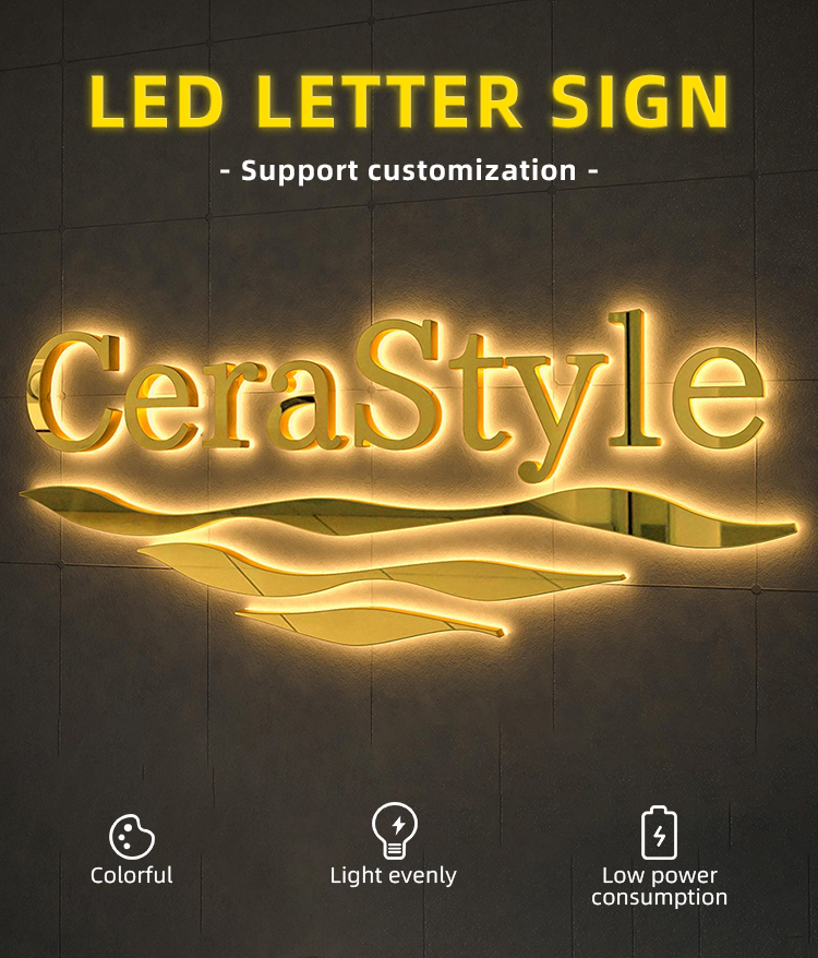 Light Up Letters Marquee - حروف مضيئة احترافية بتقنية LED، لافتات