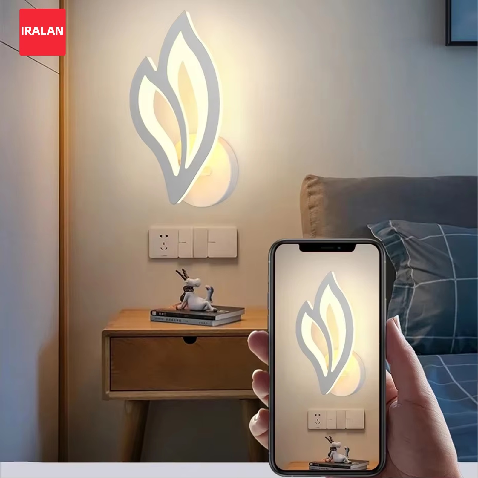 Lighting Home Decor Items - مصباح جداري LED منزلي بتصميم إبداعي