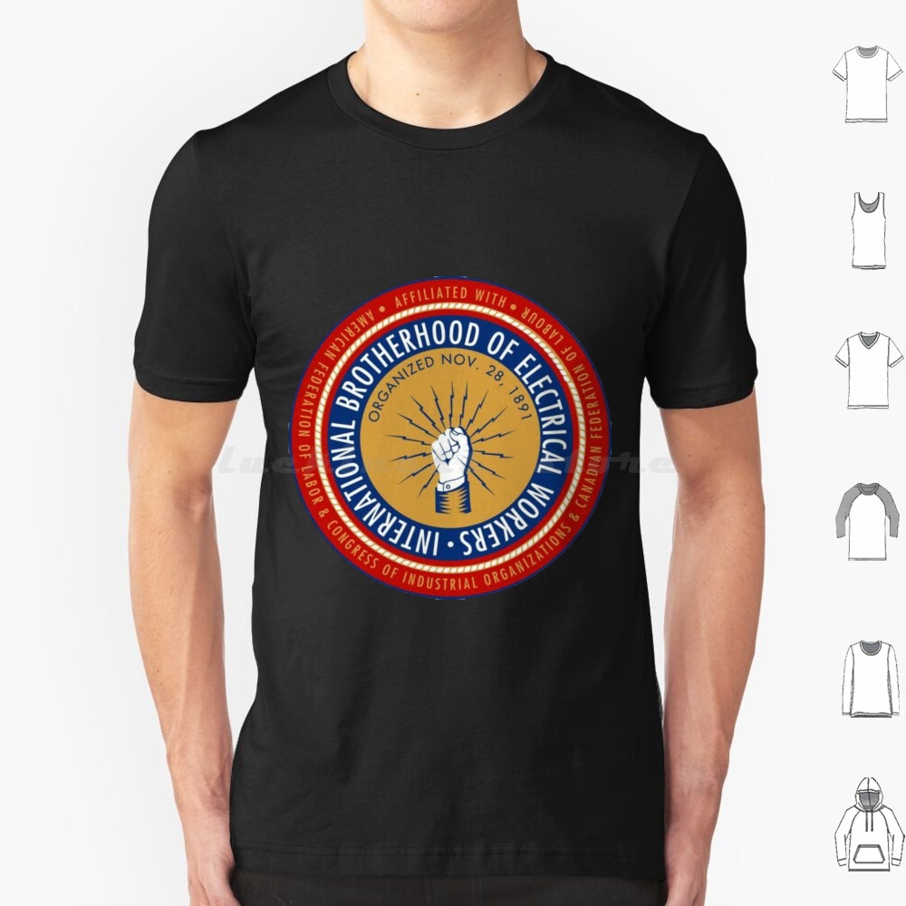 Union Lighting & Decor Collabs - تي شيرت Ibew Electrician-رائع مقاس كبير