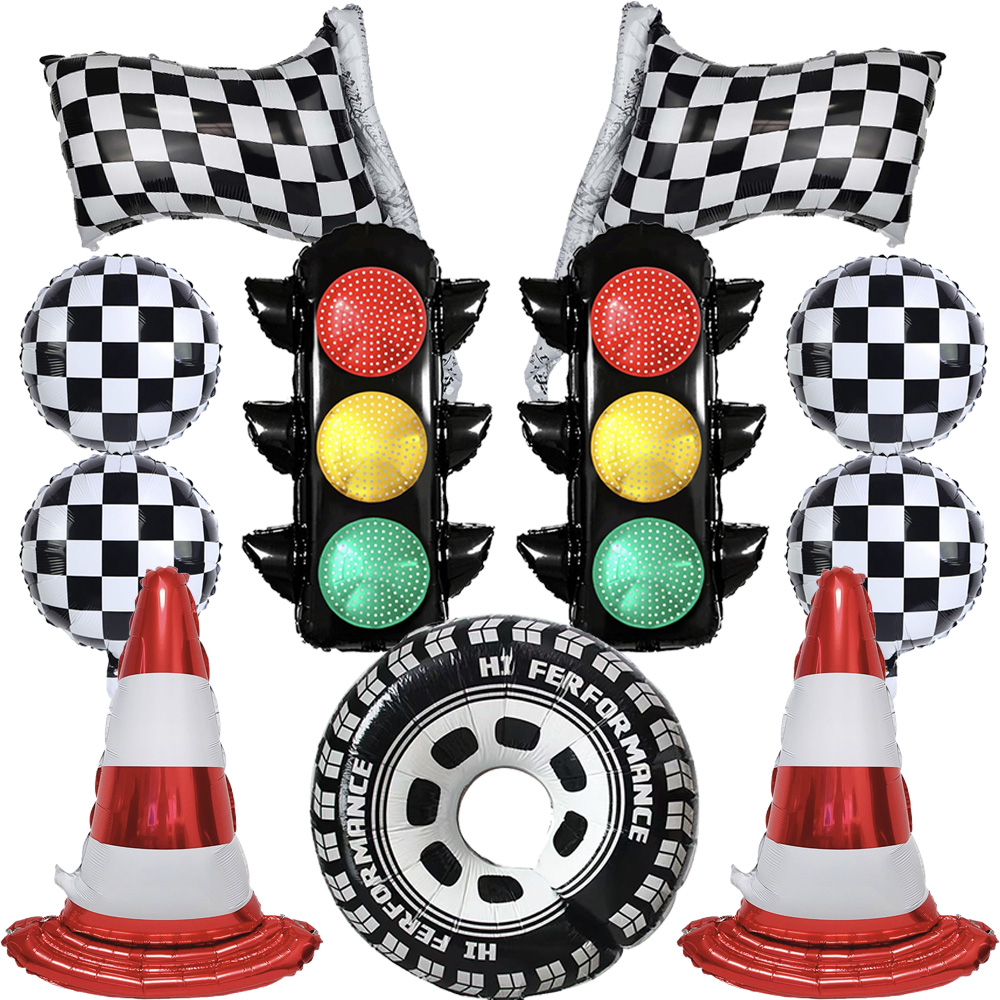 Lighting Mcqueen Decor - سباق السيارات حفلة عيد ميلاد الديكور
