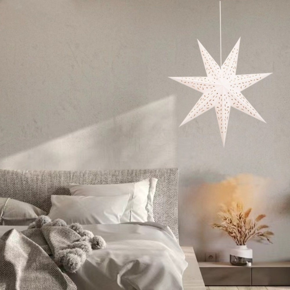 Pendant Lighting Christmas Decor - ديكور السنة الجديدة الجوف خارج ستار