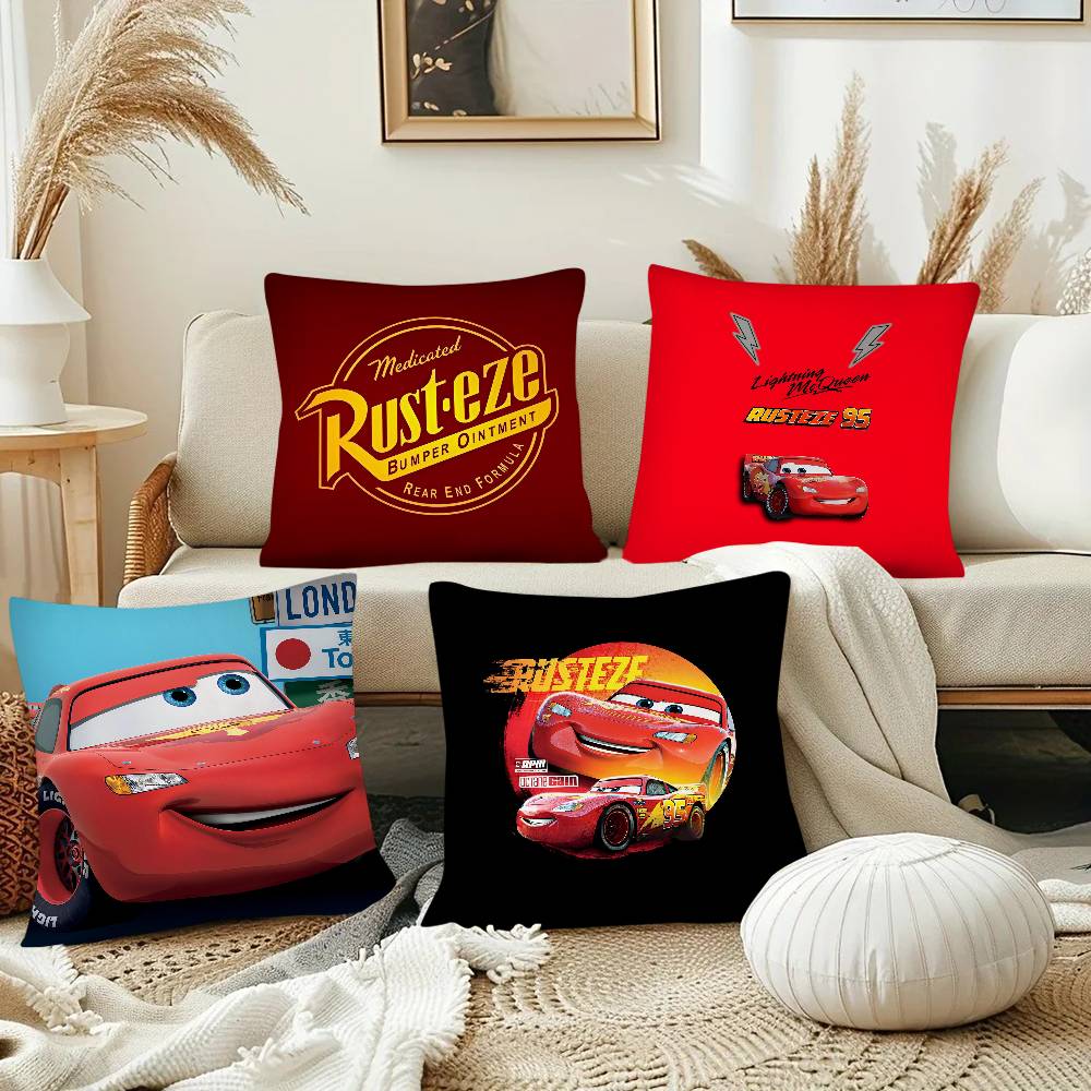 غطاء وسادة على شكل سيارة كرتون - مراجعة Lighting Mcqueen Decor وسعره