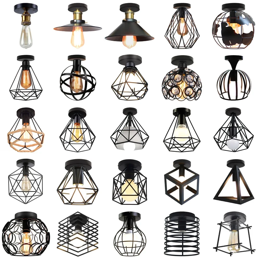 خمر الحديد ضوء السقف العودة ال - مراجعة Decor Lighting Returns وسعره