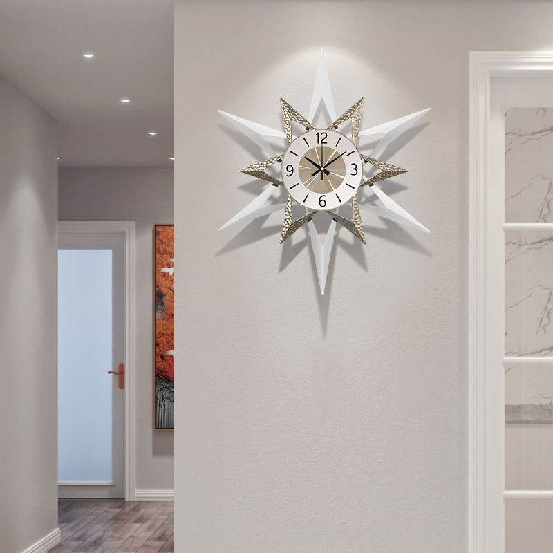 ساعة حائط كبيرة الحجم 80 سم لغ - مراجعة Lighting Home Decor Wall Clocks وسعره
