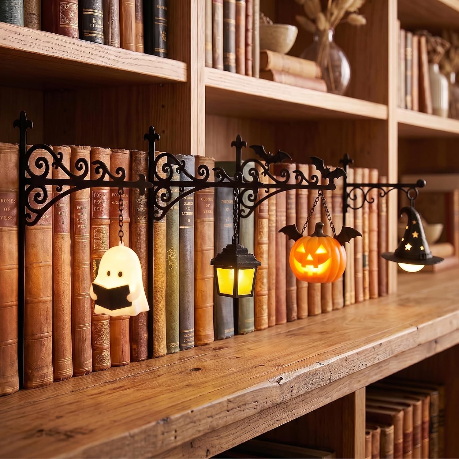 مصباح مكتبة - إضاءة زخرفية لرف - مراجعة Lighting Decor For Room وسعره