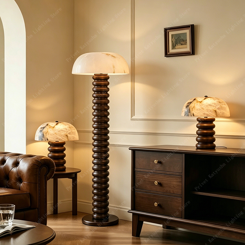 مصباح طاولة ريترو على شكل فطر  - مراجعة Lighting Home Decor Items وسعره