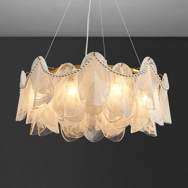 الفاخرة الزجاج أضواء الثريا مص - مراجعة Lighting Home Decor Items وسعره