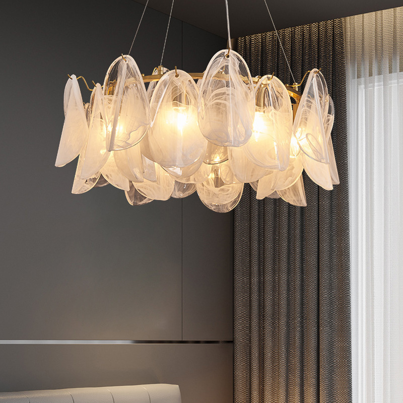 الفاخرة الزجاج أضواء الثريا مص - مراجعة Lighting Home Decor Items وسعره