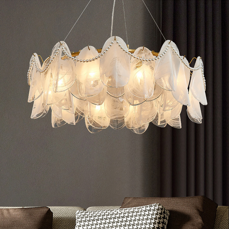 الفاخرة الزجاج أضواء الثريا مص - مراجعة Lighting Home Decor Items وسعره