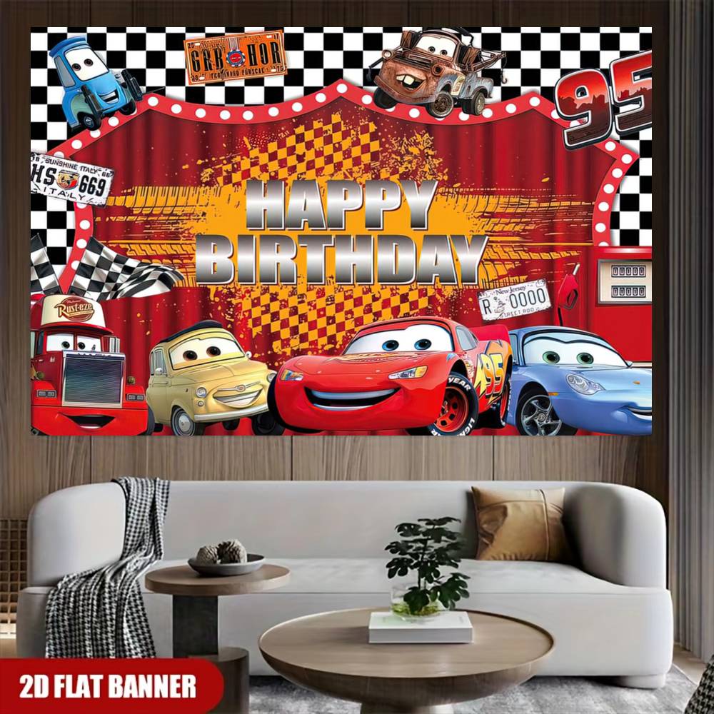 ديكورات حفلات سيارات من فيلم أ - مراجعة Lighting Mcqueen Decor وسعره