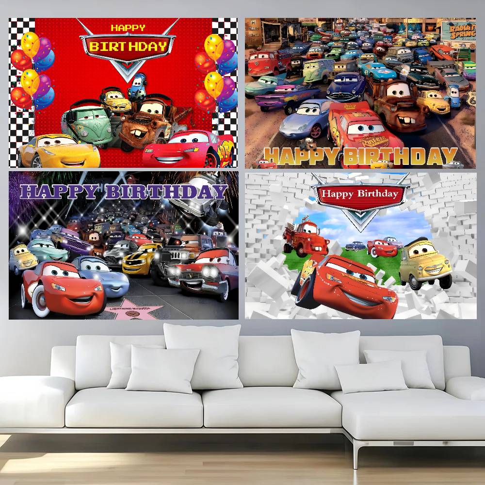 ديكورات حفلات سيارات من فيلم أ - مراجعة Lighting Mcqueen Decor وسعره
