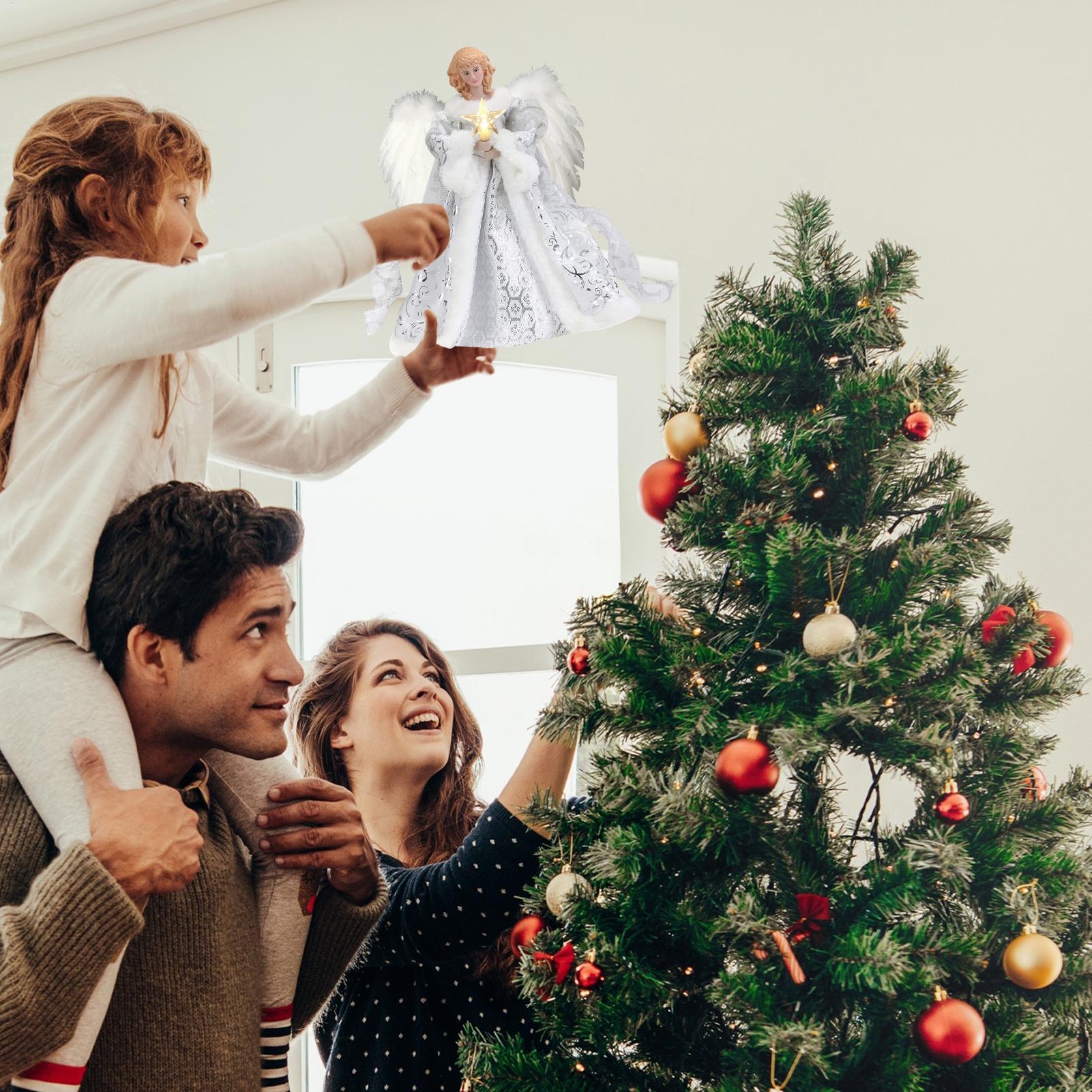 شجرة عيد الميلاد الملاك الديكو - مراجعة Pendant Lighting Christmas Decor وسعره