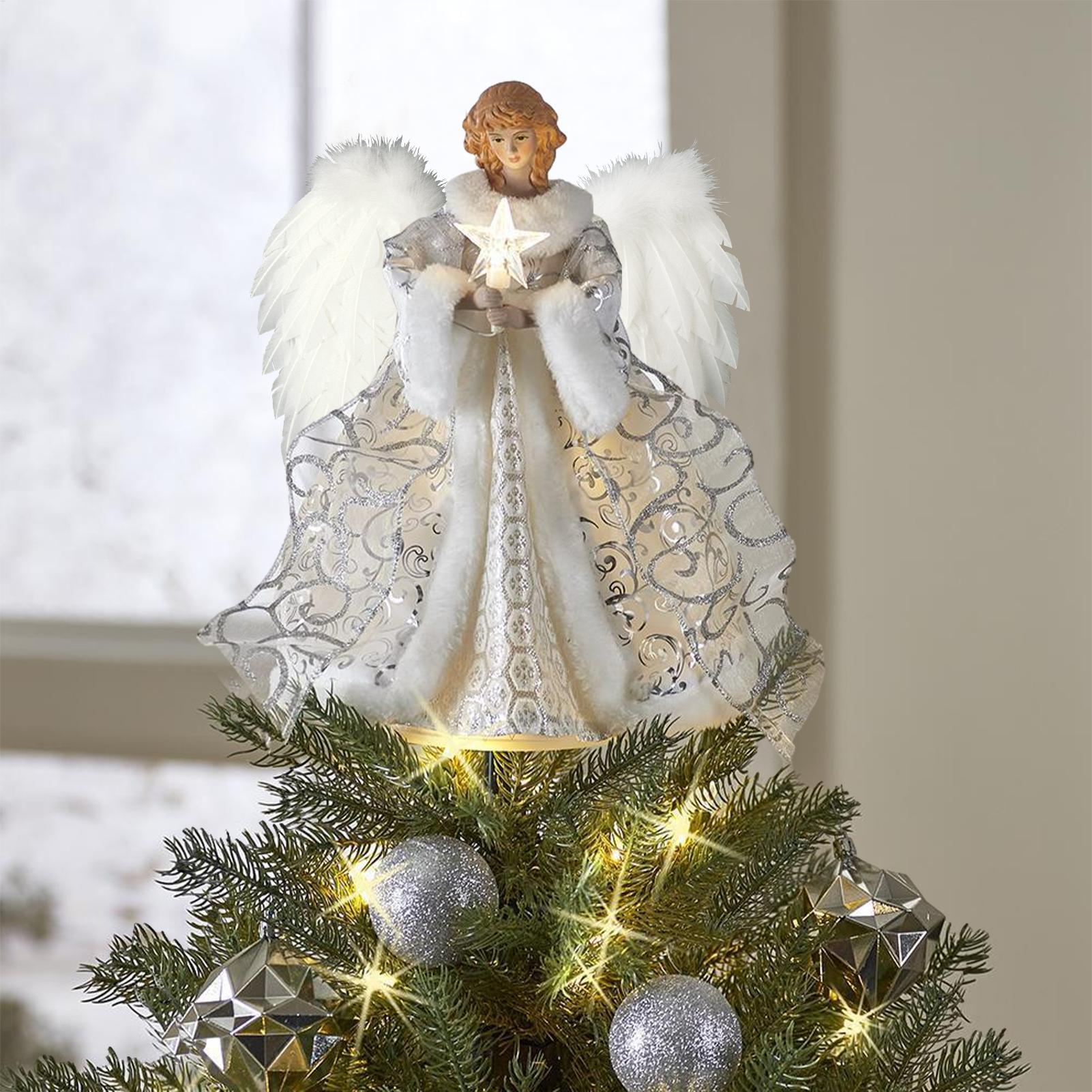 شجرة عيد الميلاد الملاك الديكو - مراجعة Pendant Lighting Christmas Decor وسعره