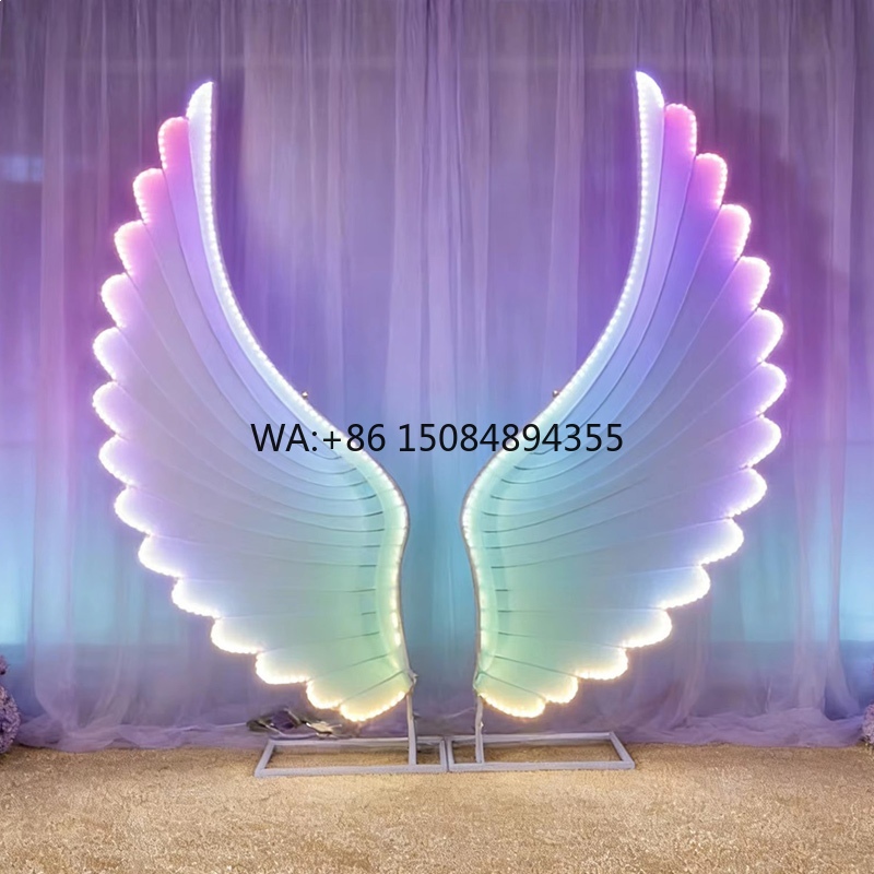 أجنحة ملاك مضيئة، إكسسوارات إض - مراجعة Wedding Lighting And Decor وسعره
