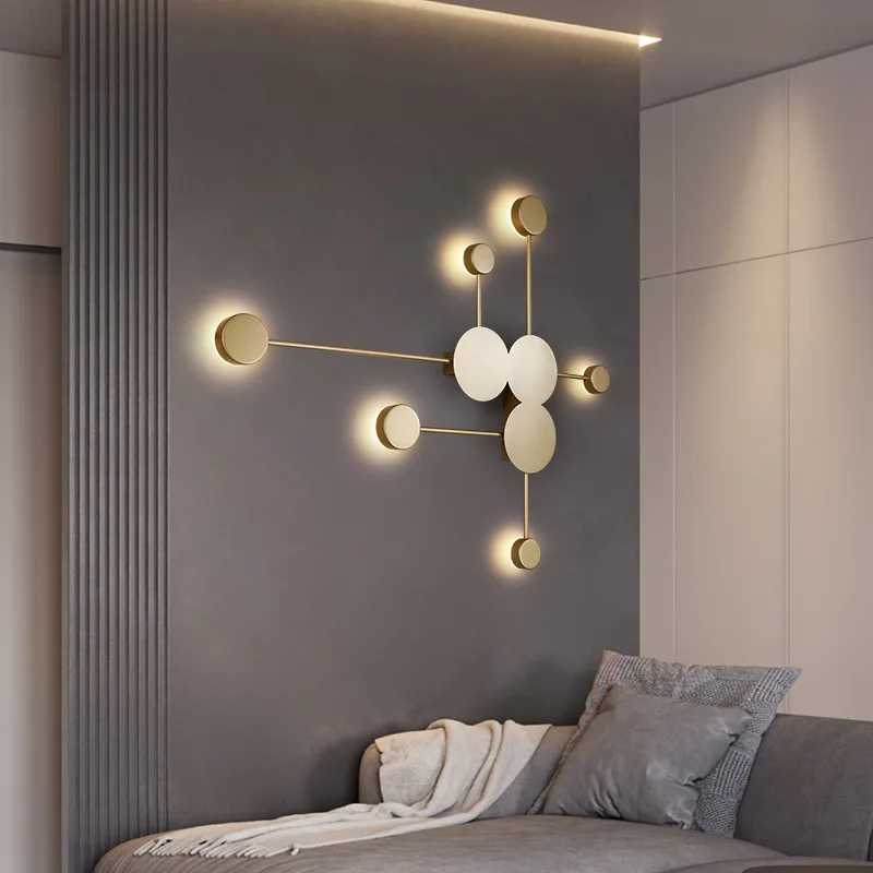 الحديثة LED الجدار الشمعدان ال - مراجعة Lighting Home Decor Wall Clocks وسعره