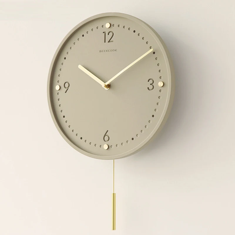ساعات حائط صامتة بتصميم بسيط ل - مراجعة Lighting Home Decor Wall Clocks وسعره