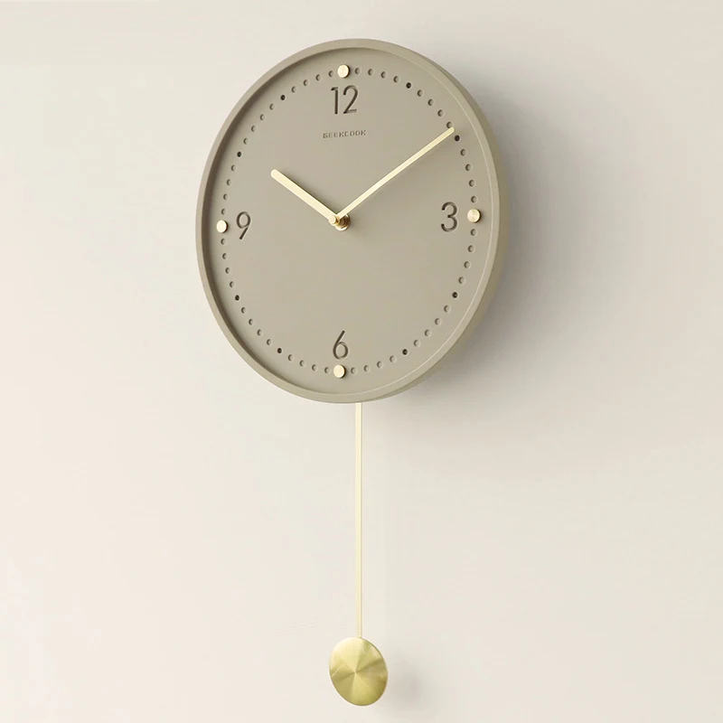 ساعات حائط صامتة بتصميم بسيط ل - مراجعة Lighting Home Decor Wall Clocks وسعره