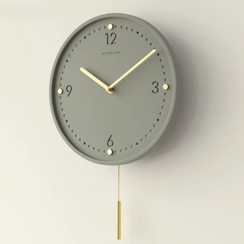 ساعات حائط صامتة بتصميم بسيط ل - مراجعة Lighting Home Decor Wall Clocks وسعره