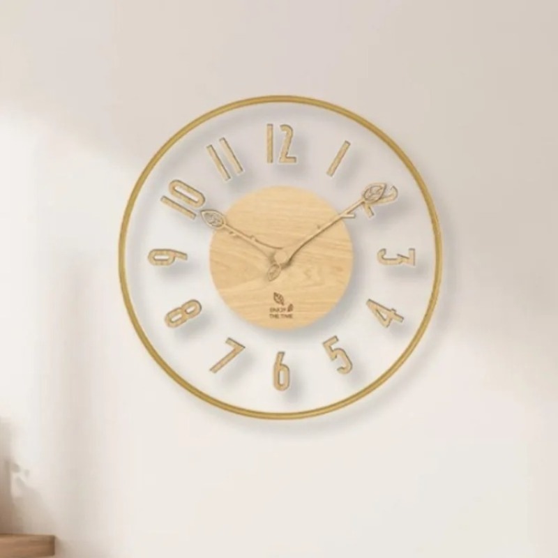 ساعات حائط ذكية مزودة بمستشعر  - مراجعة Lighting Home Decor Wall Clocks وسعره