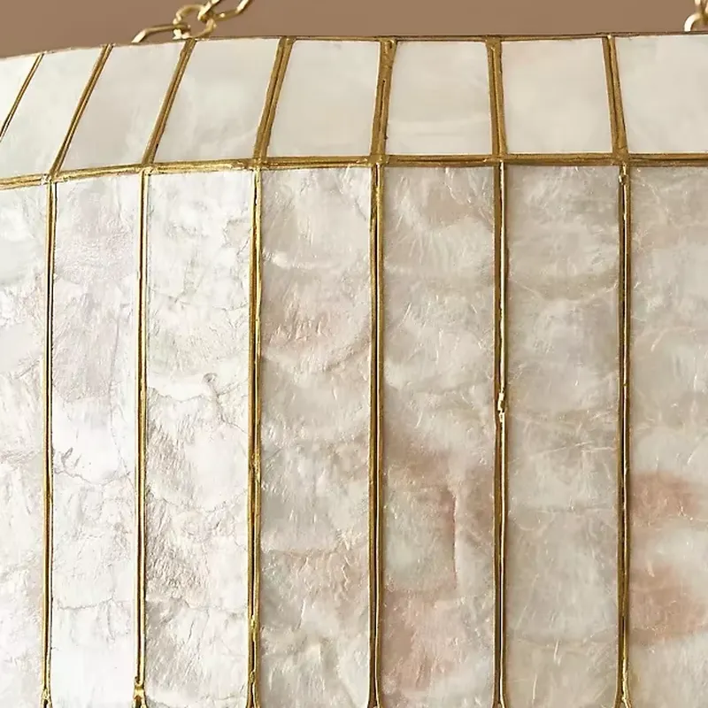 ثريا أمريكية حديثة بتصميم صدف  - مراجعة Lighting Decor For Room وسعره