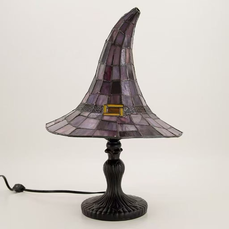 مصباح طاولة على شكل قبعة ساحرة - مراجعة Lighting Home Decor Items وسعره