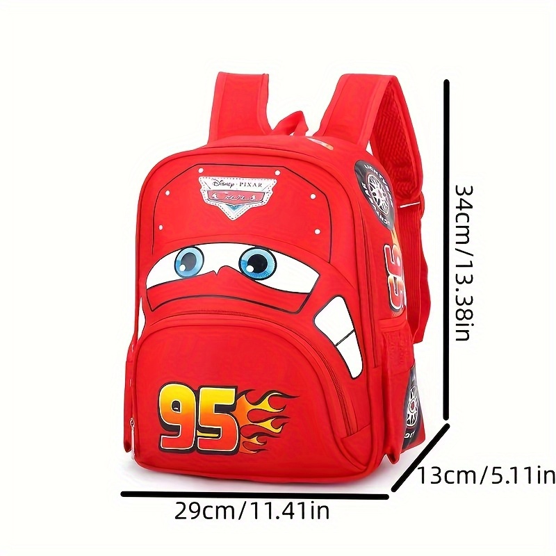 حقيبة ظهر ديزني كارز لايتنينج  - مراجعة Lighting Mcqueen Decor وسعره
