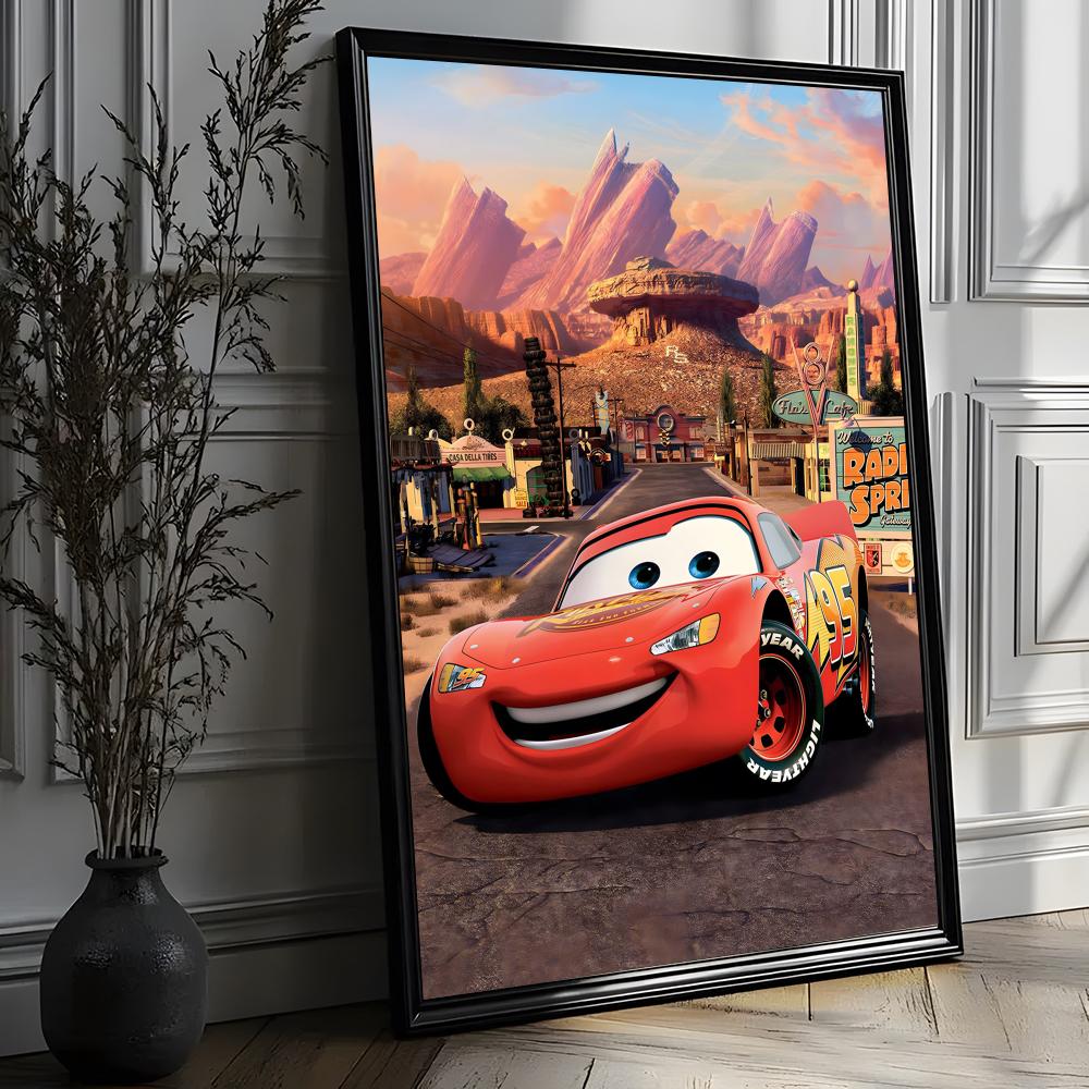 ملصق ديزني كارز لايتنينج ماكوي - مراجعة Lighting Mcqueen Decor وسعره