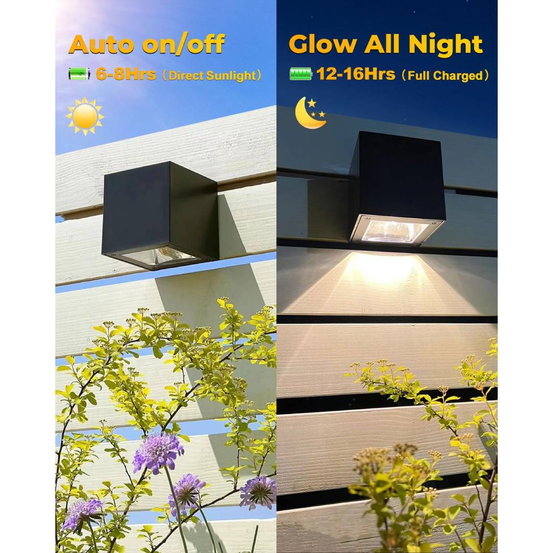 مصباح جداري شمسي خارجي مربع ال - مراجعة Lighting Decor For House وسعره