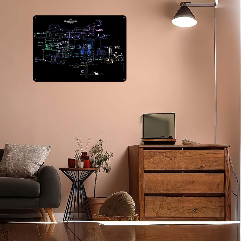لوحة معدنية ثلاثية الأبعاد خفي - مراجعة Lighting Home Decor Items وسعره