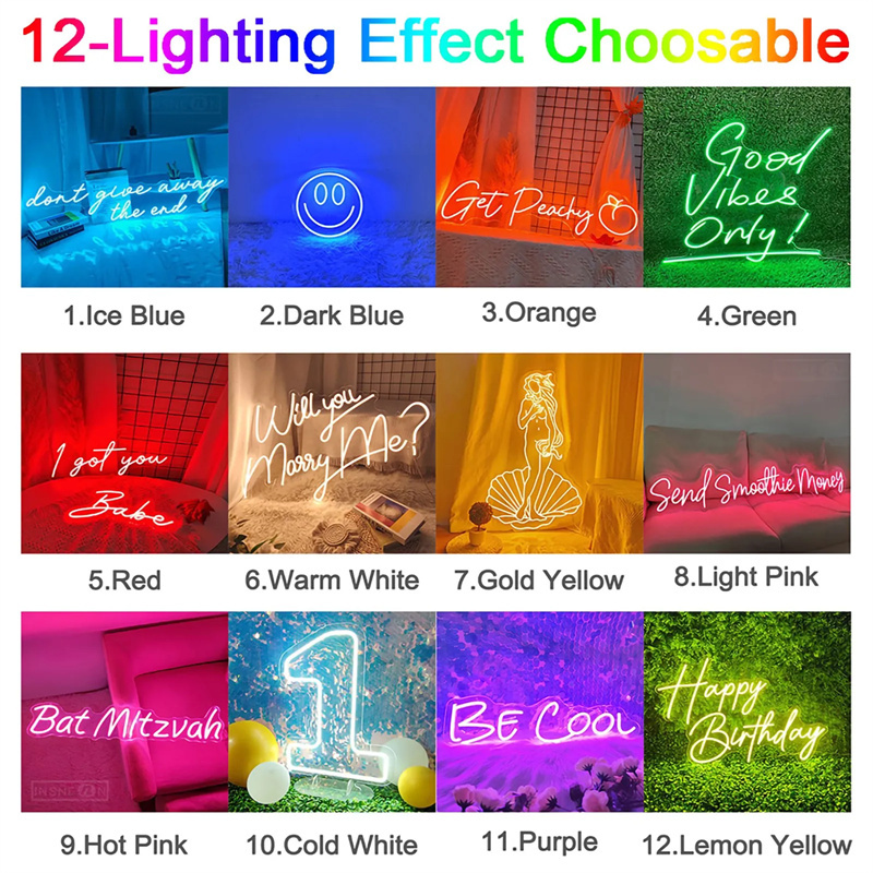 لافتات نيون مخصصة بإضاءة LED،  - مراجعة Lighting Decor Bedroom وسعره