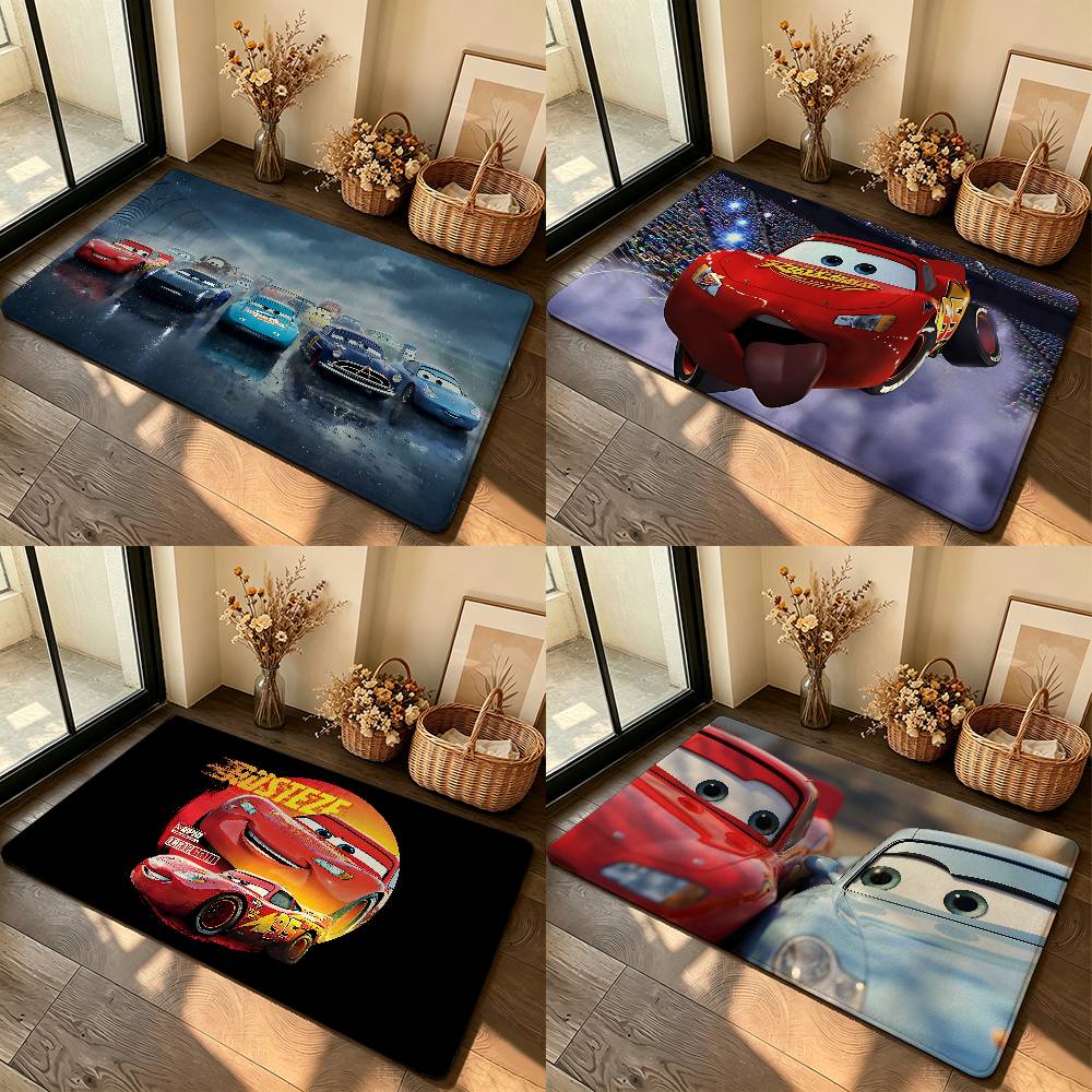 سجادة أنيمي-إل-لايتنينج-إم-ماك - مراجعة Lighting Mcqueen Decor وسعره