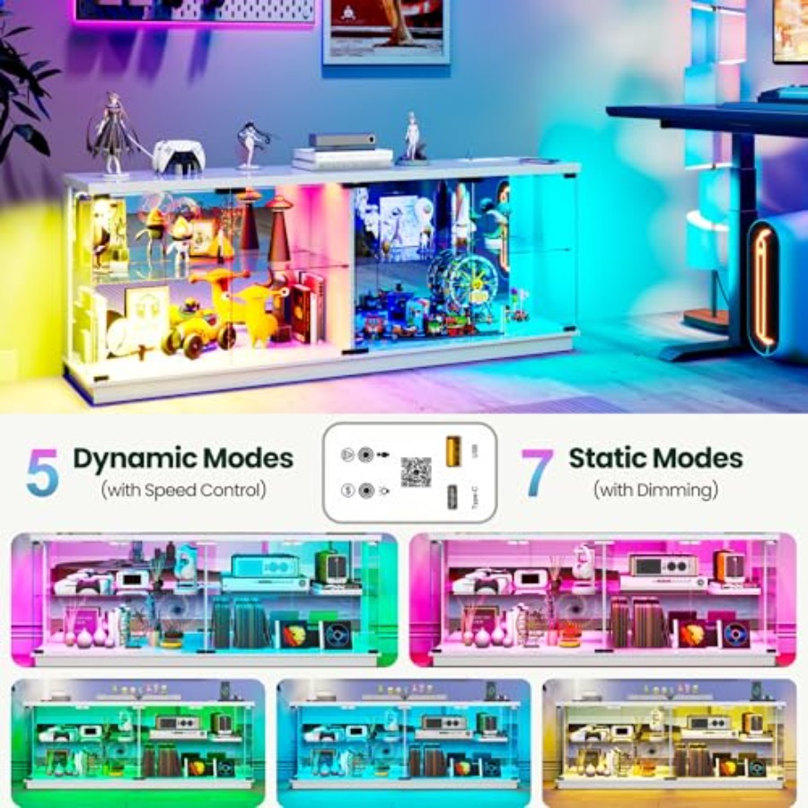 خزانة عرض كبيرة بعرض 59 بوصة م - مراجعة Lighting & Home Decor Studio وسعره