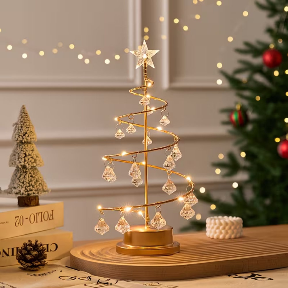 مصباح ليلي LED بسلك نحاسي على  - مراجعة Pendant Lighting Christmas Decor وسعره