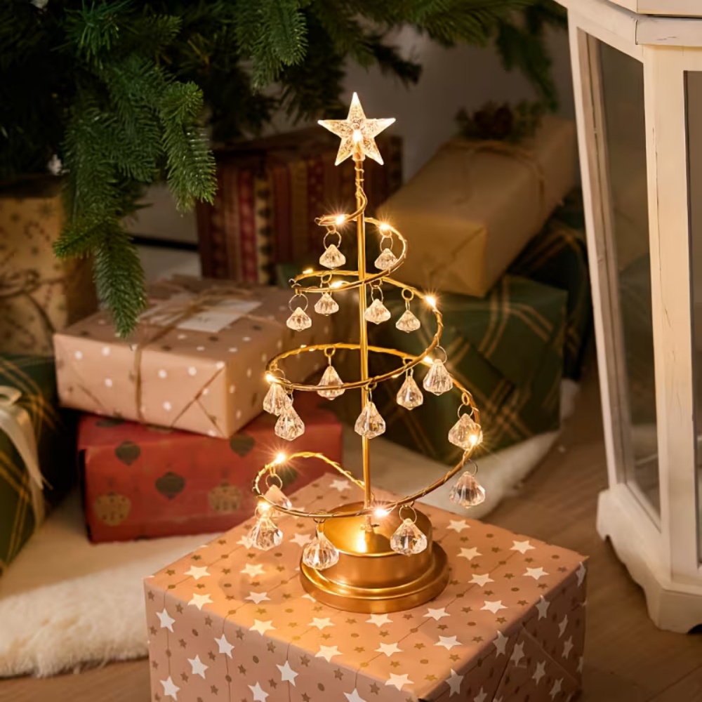 مصباح ليلي LED بسلك نحاسي على  - مراجعة Pendant Lighting Christmas Decor وسعره