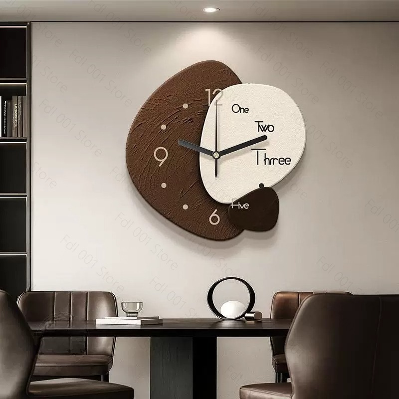 ساعة حائط فاخرة خفيفة، لوحة زخ - مراجعة Lighting Decor For House وسعره
