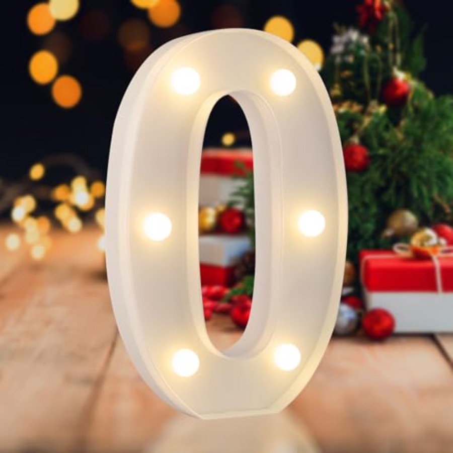أرقام LED مضيئة، حروف مضيئة من - مراجعة Light Up Letters Marquee وسعره