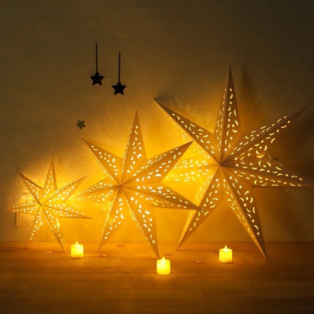 ديكور السنة الجديدة الجوف خارج - مراجعة Pendant Lighting Christmas Decor وسعره